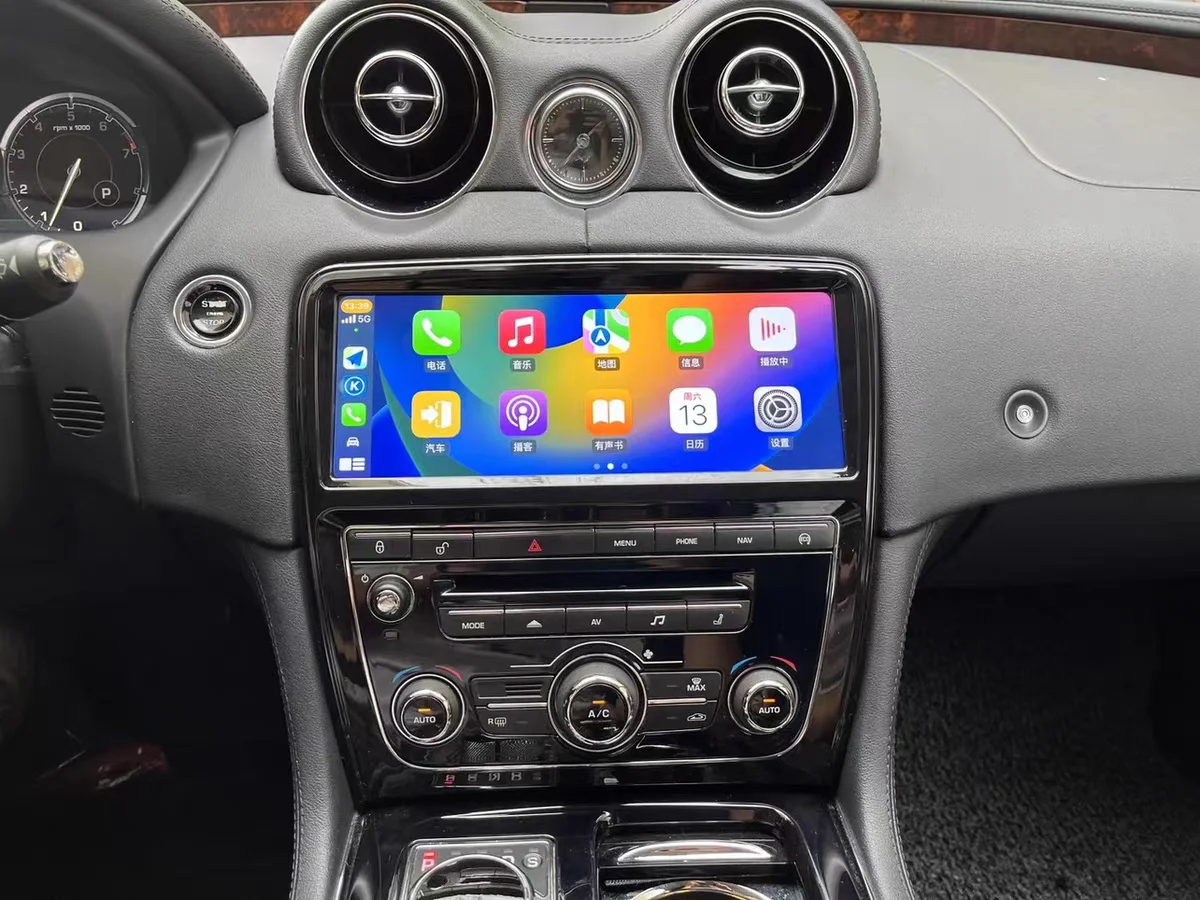 Android 13 10 25 дюймов 8 г 128 автомобильный видеоплеер GPS навигация Carplay для Jaguar Cars r XJ XJL XJR 2009-2019 DVD-плеер