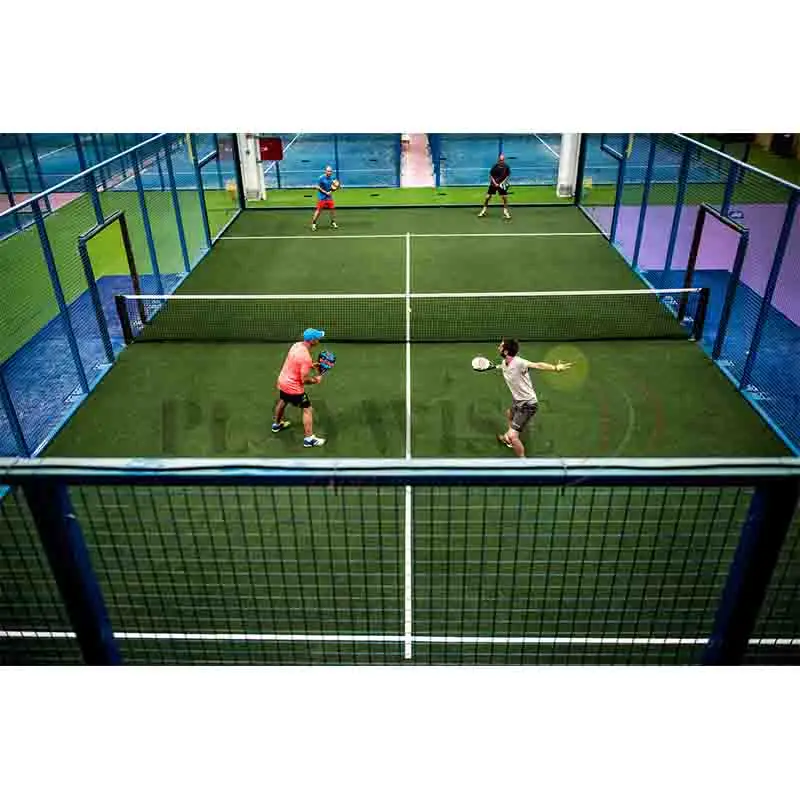 Открытый Теннисный корт Padel панорамный с крышей