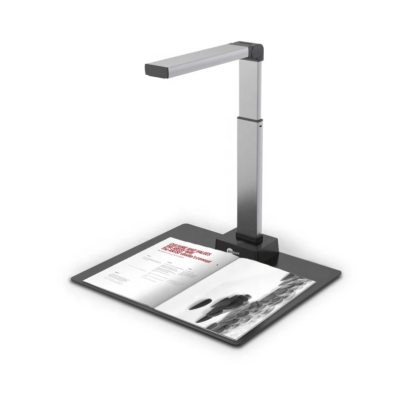 A3 13MP Portable Document Camera High Speed OCR Document Scanner