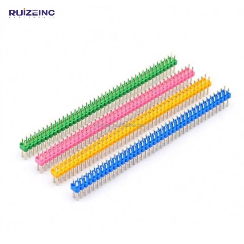 2.54mm SMT IC Socket round pin ic socket 6 8 10 12 14 16 18 20 22 24 28 32 36 40 42 48 50 52 pin CE ROHS LL1021-6