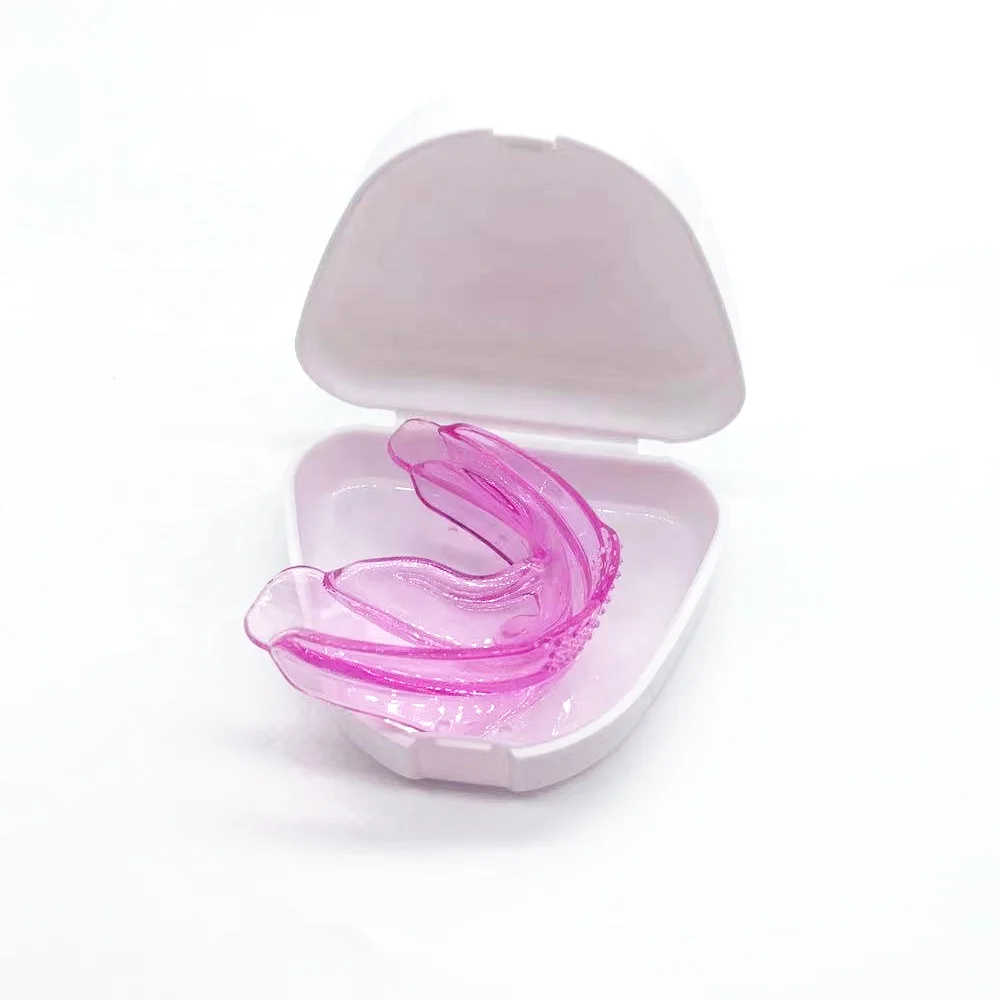 Custom private branded TPE Soft and Hard Adults Teeth Corrector clear teeth retainer teeth plastic correct removable braces