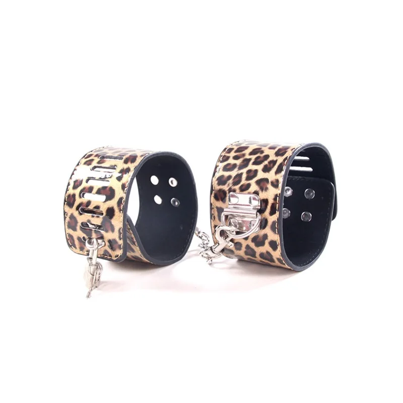 Hot sale japanese bondage leather bondages handcuffs bondage toys with made in china