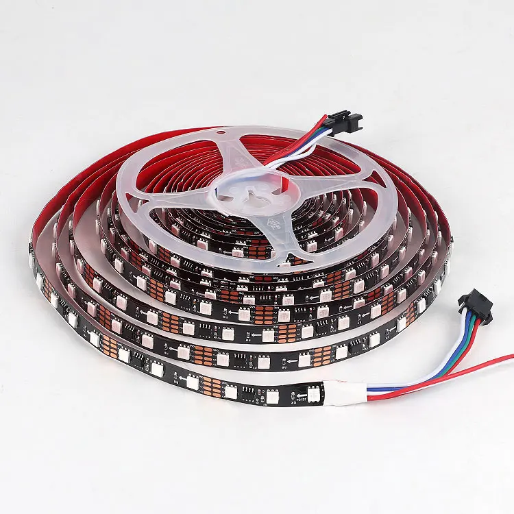 Highlight 24v Single Color 120led Addressable SMD 2835 Horse Running 10mm WS2811 IC Chasing Led Strip Light for House Decor