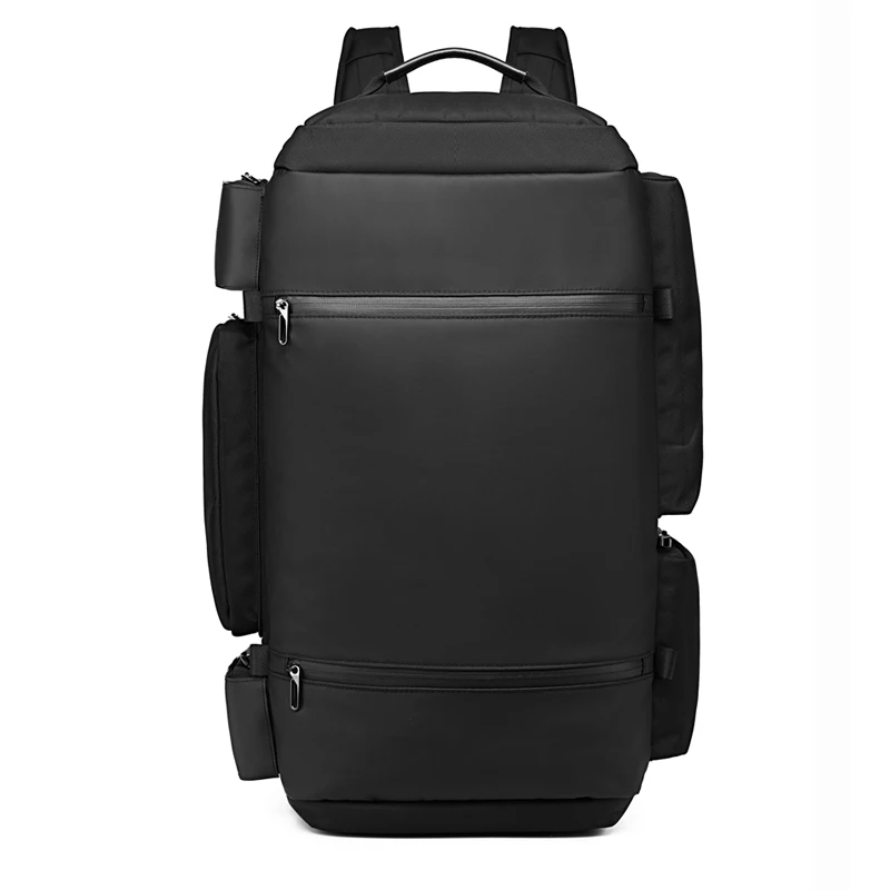 Ozuko 9326 Large Gym Backpack Sports Duffle Bag with Shoes Compartment, 3 Way Waterproof College School Carry On Travel