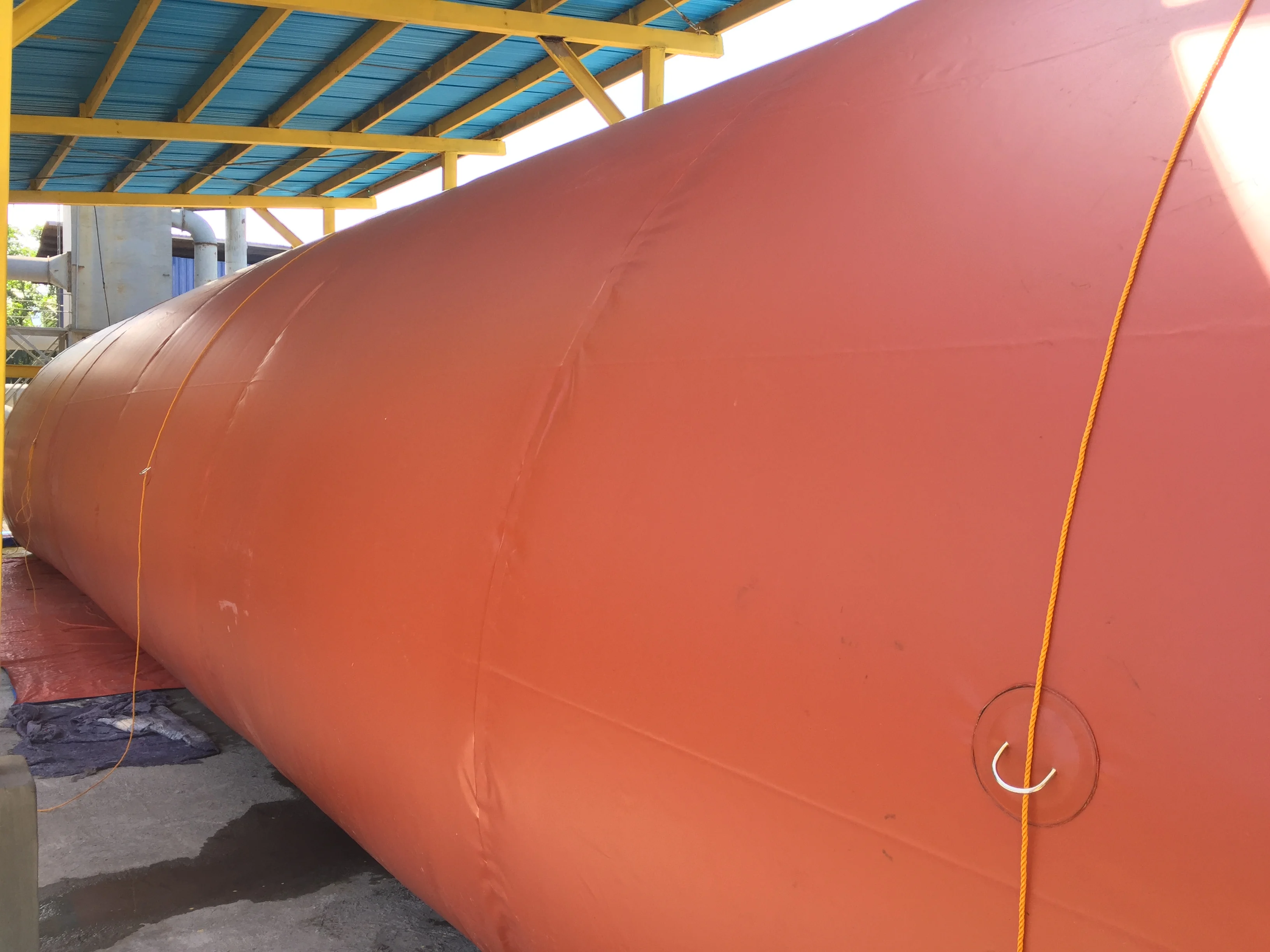  Складная и мягкая сумка для хранения биогаза из ПВХ