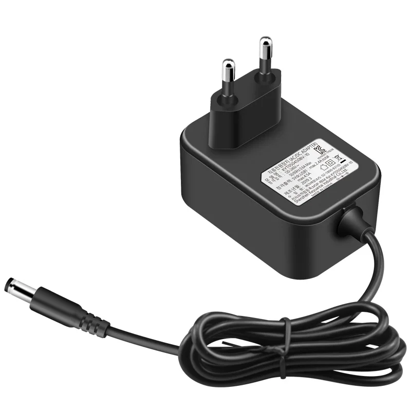 KC CE Certified Wall Mount 24W 1A 2A 3A 4A 5A 12V Dc Power Adapter