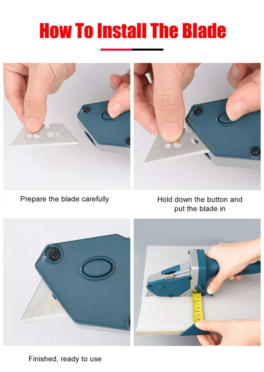 building materials smart tools Gypsum Board Cutter Cutting Tools DIY Woodworking tools Drawing Line Compasses Knife