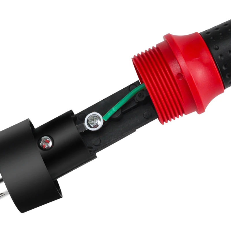 high quality temperature controlled soldering iron ceramic heaters portable soldering gun iron with suction soldering tips 200W