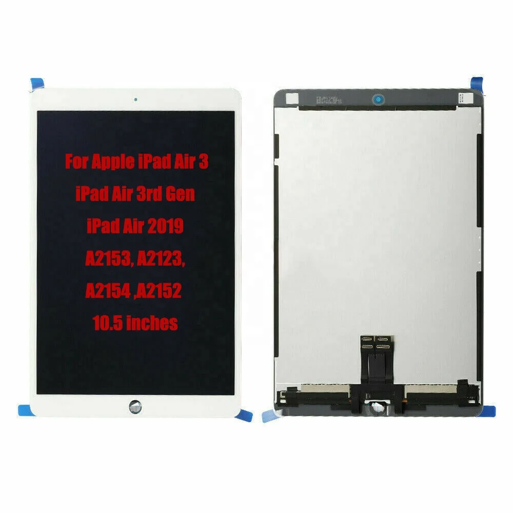 Стекло для Apple iPad Air 3 3-го поколения, ЖК-дисплей A2153 A2123 A2152, дисплей для Apple iPad Air 2019, сенсорный экран с дигитайзером в сборе