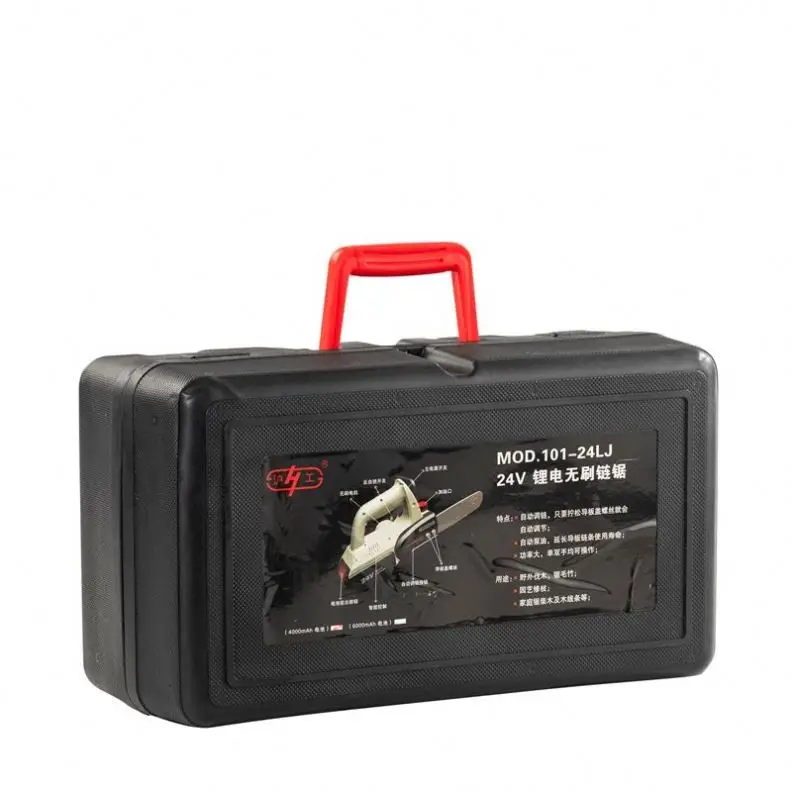 Wholesale Price Electric Chainsaw Machine Portable 22m/S 24v Lithium Electric Chainsaw For Wood