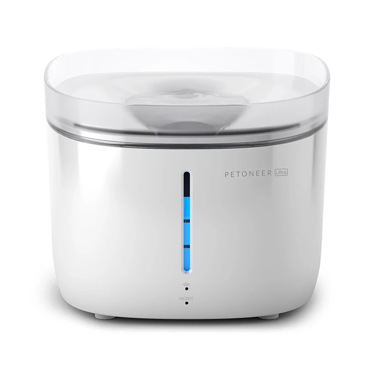 
Автоматический умный фонтан для домашних животных Petoneer UV с сертифицированной степенью стерилизации 99.7% и управлением через приложение 