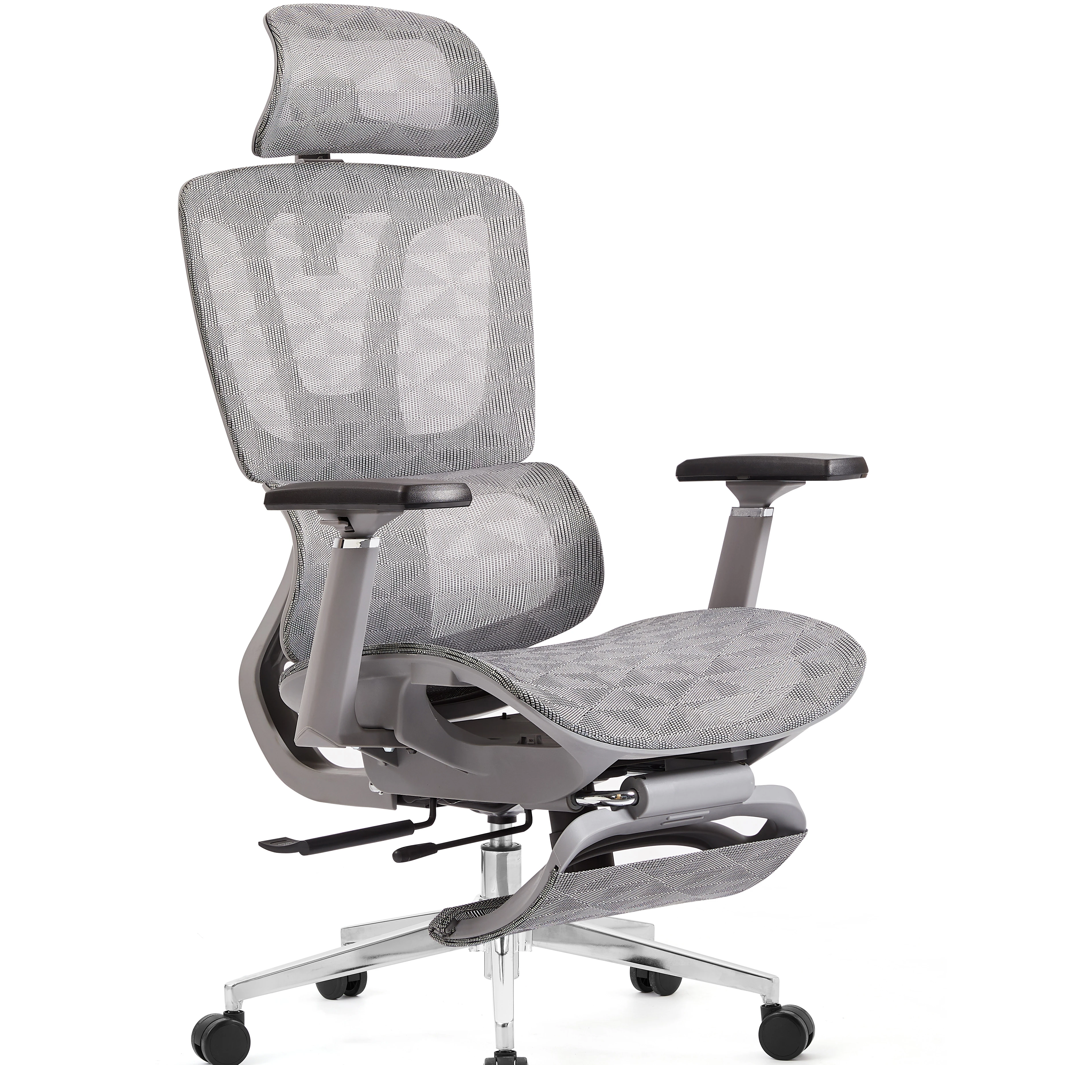 Modern Ergonomic Office Chair Wholesale Manager Computer Chairs with Nylon Mesh Perforated Seating