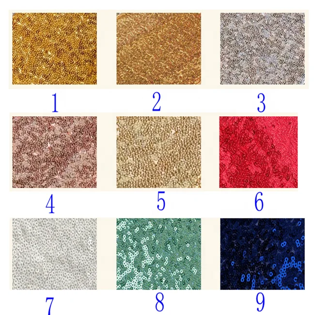 Wholesale Gold  luxury Sequin Tablecloths for Birthday Wedding Party Decor