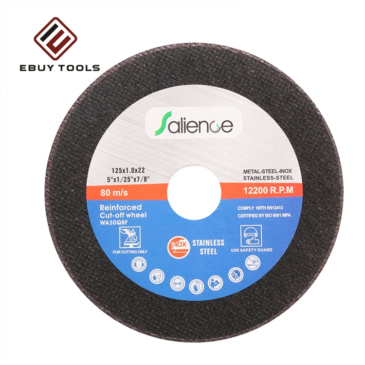 stanley 125mm 5inch Disco Abrasive Cutting Disc  Black Green OEM suitable for stainless steel, metal
