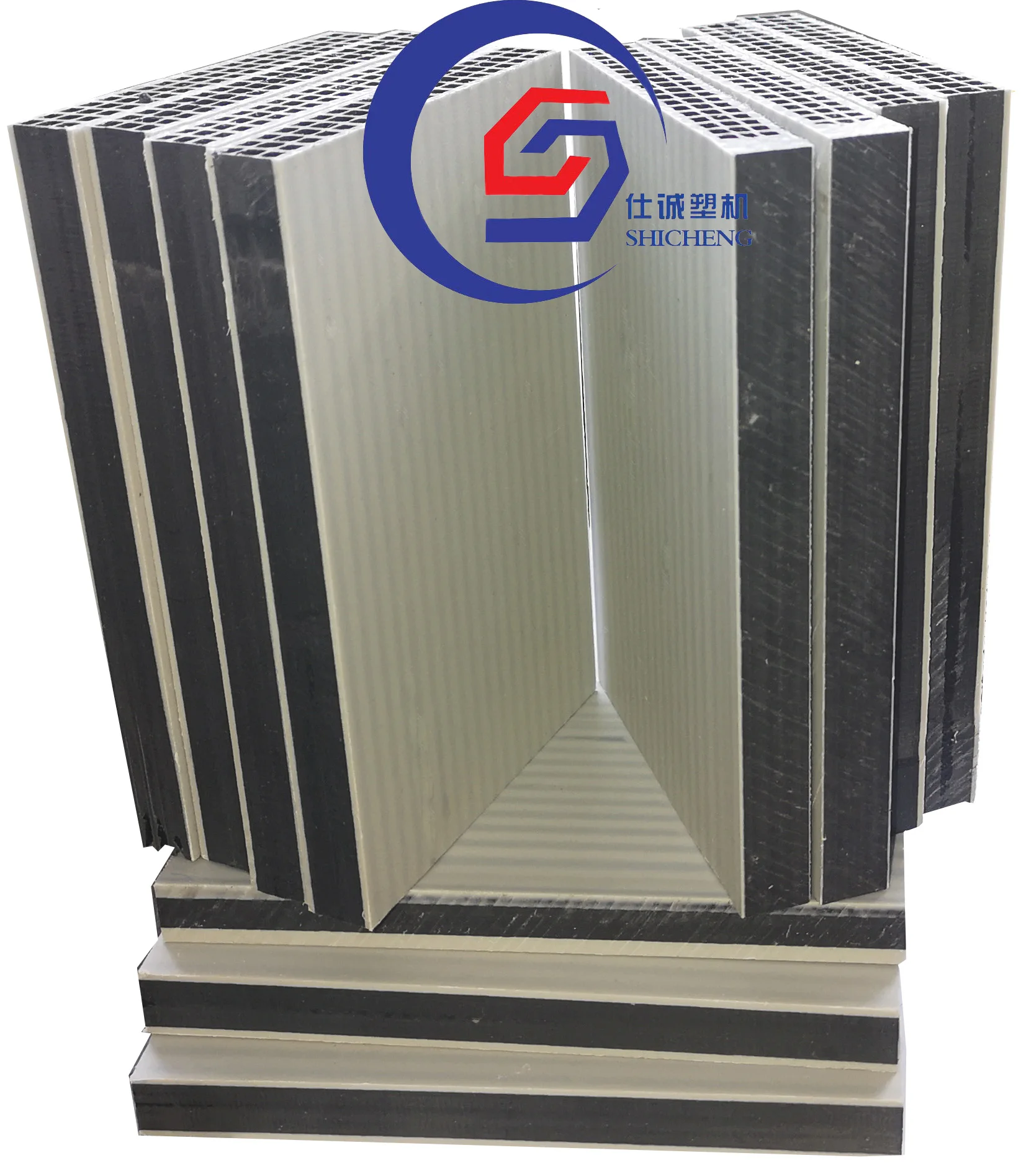 Plastic Hollow Concrete formwork widely used on wall column and foundation formwork  maximum fresh concrete pressure 50KN/m2