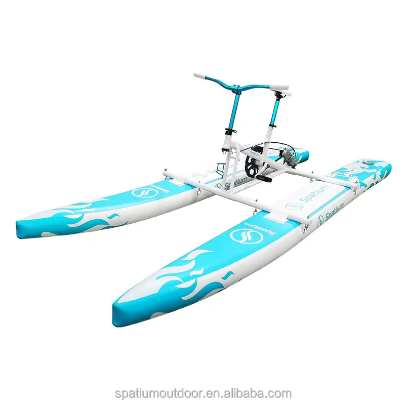 Spatium 2024 New collection pontoons water pedal bike boats inflatable prices for sale