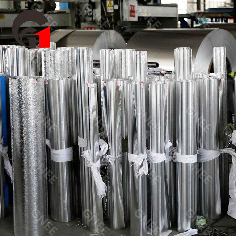 Cathode Substrate Conductive Carbon Coated Aluminum Foil 1235 8011 H18 0.006~0.26mm Aluminum Foil For Lithium Battery