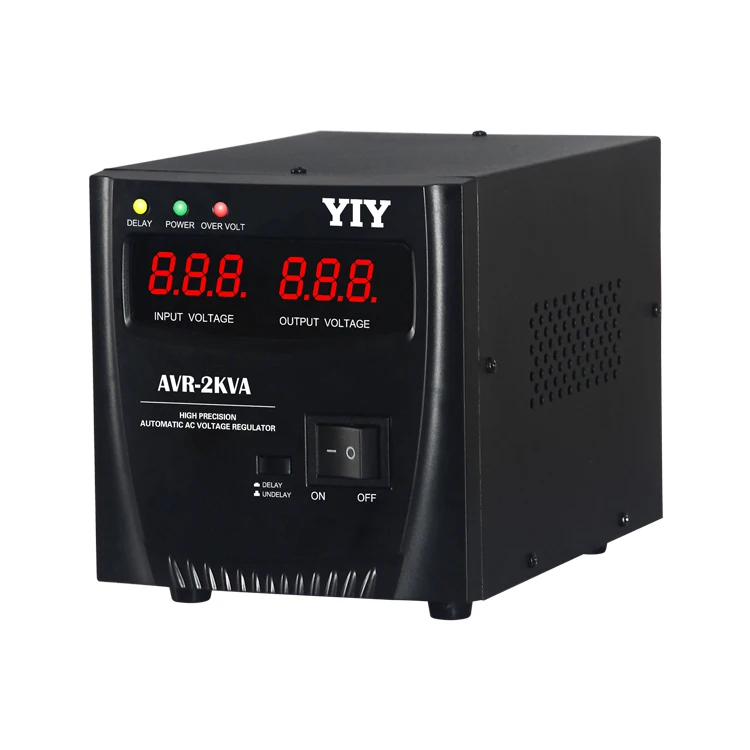 10kva fridge guard voltage protection  Regulators  Over Under Voltage Protector Digital  single phase motor type Stabilizer