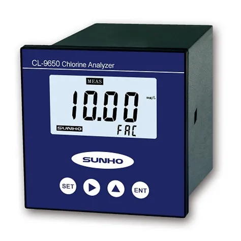 High Accuracy Residual Chlorine Analyzer CL 9650 Conductivity Meter Digital Conductivity Sensor Water Testing  Manufacturer