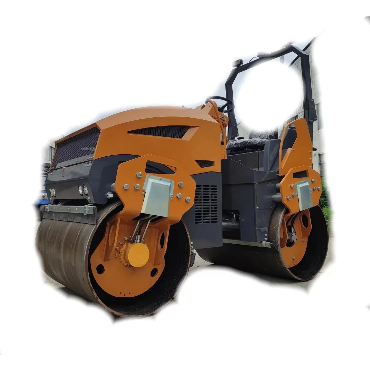 origin high quality cheap price used STORIKE ST5000 articulated double steel wheel fully hydraulic seat road roller for sale