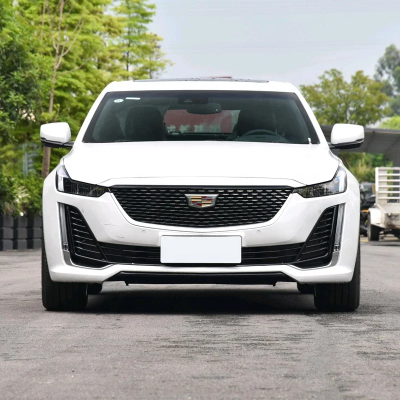 CadillacCT5 Luxury Sedan with Intelligent LED Headlights Gasoline Powered Automatic Gear Box New 10 Leather Dark