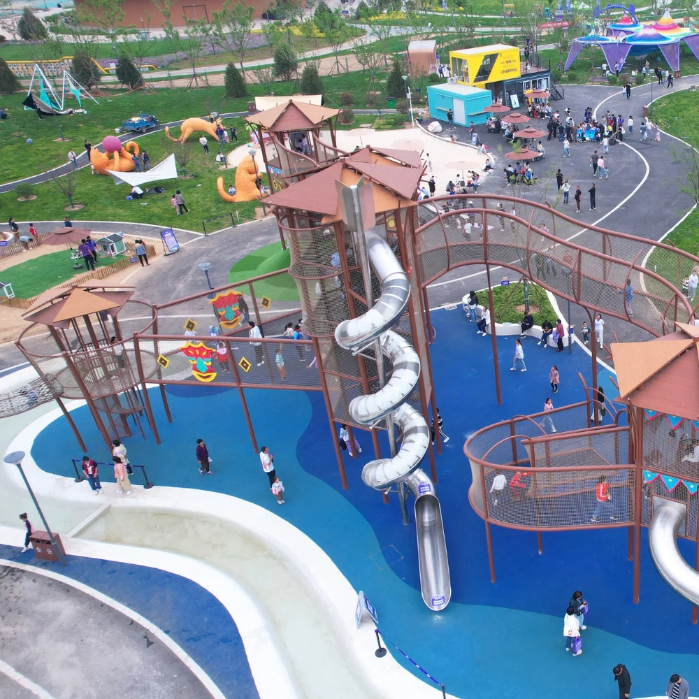 Commercial Indoor/Outdoor Soft Playground Equipment for Preschool Kids Wood Climbing Swing with Educational Home Garden Occasion