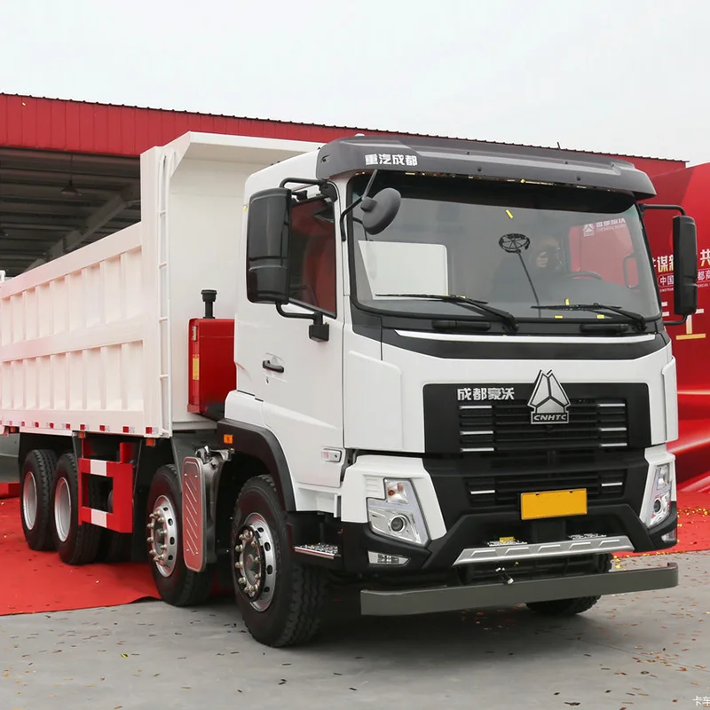 Wholesale Price 371HP 8X4 20t-40t Loading New and Used HOWO Dump Truck Tipper Truck With Excellent Condition