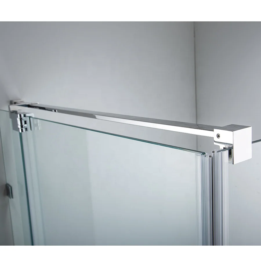 Square Corner Shower Door Pivot Glass Clamp Hinge Bathroom Designs Walking Cubicles Shower Enclosure
