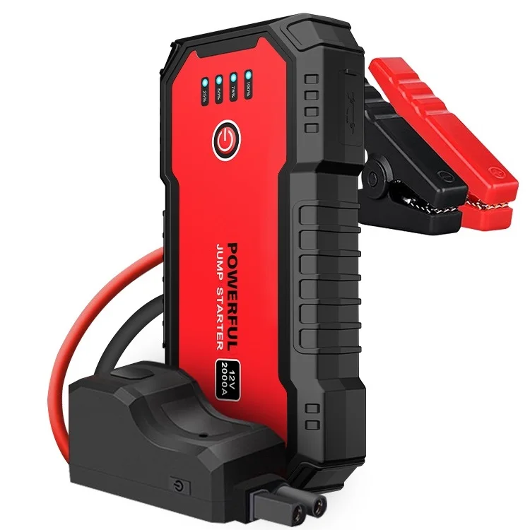 Лидер продаж Суперконденсатор 12 В многофункциональный автомобильный Jumpstarter 20000 мАч портативный стартер со светодиодным светом