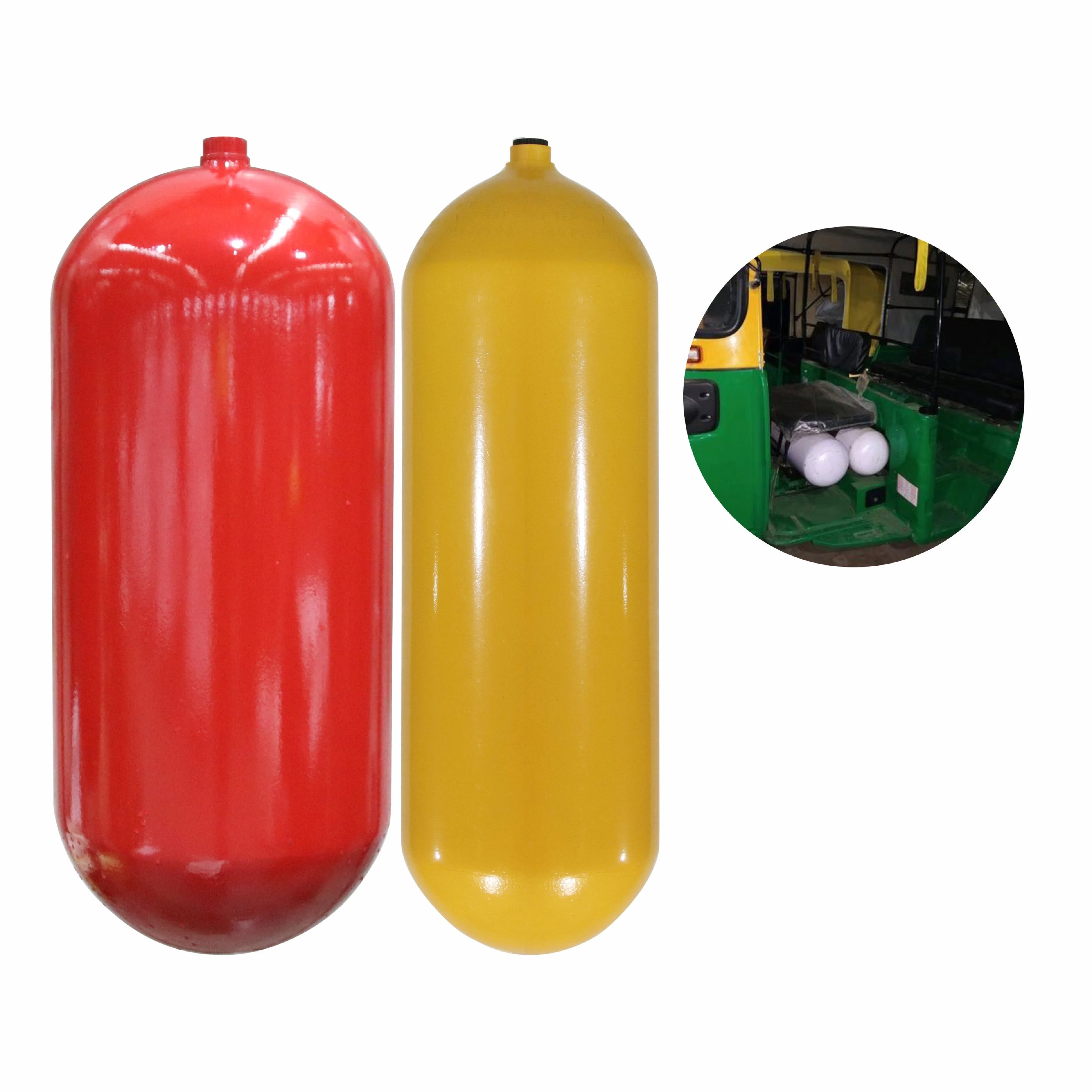 With ISO11439 Certificate Empty Type 1 Cng Cylinders 150L High Customization Gas Tank For CNG storage Factory direct sale