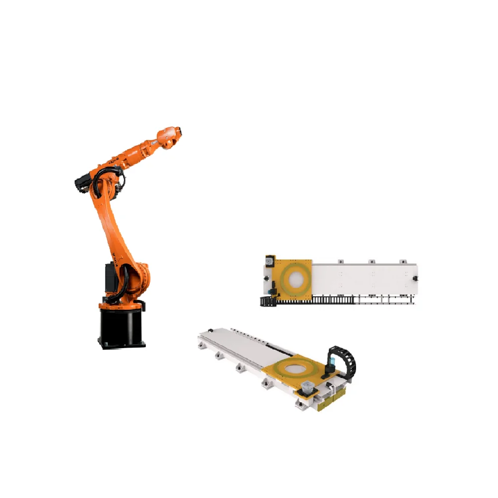 Kuka Kr20 R1810 Manipulator With Linear Rail Guide For Pick And Place Palletizing Robot