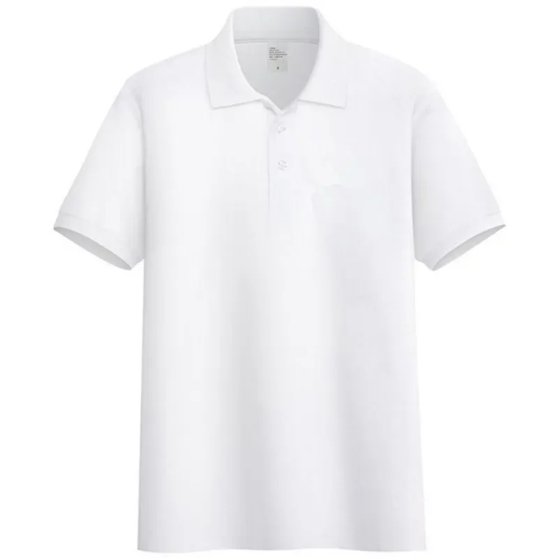 AQTQ Wholesale Manufacturer plain golf 100%Polyester cotton custom printed embroidery men summer polo shirts