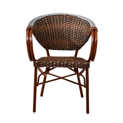 arm rest baby cane beech brown color black bali blue wood dining outdoor wicker background peacock beach chair rattan wooden