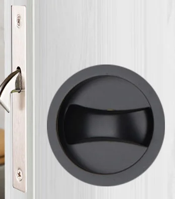 Seeyesdoor modern quality Doors Hardware Zinc Alloy Security Silent Door Handle set Locks