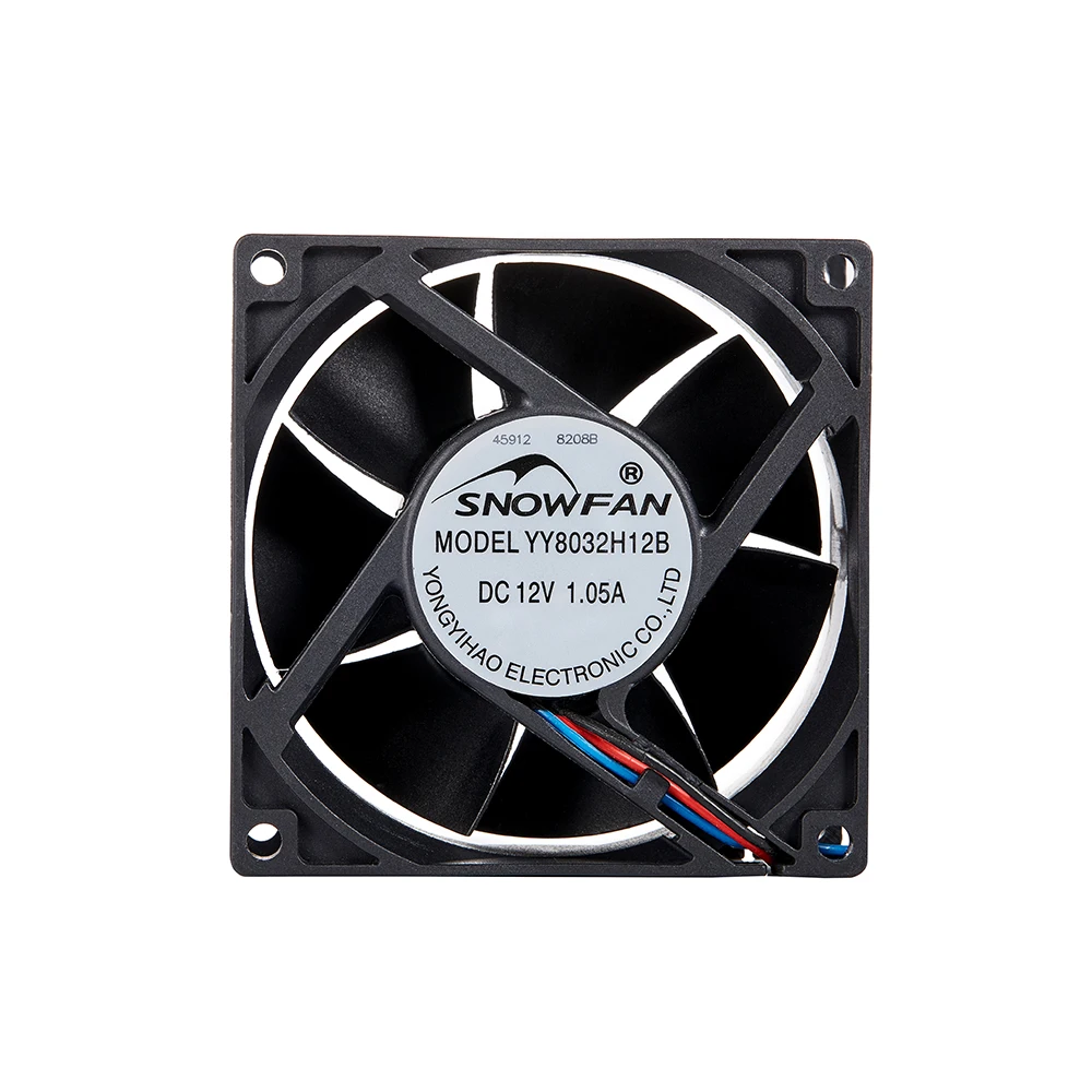 China Top 12V 24V 48V 80x80x38Mm Brushless Ventilating Industrial Cooling Fan