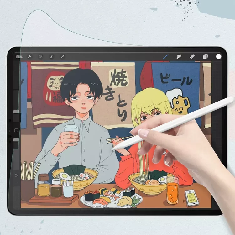 Fundas For Ipad Pro Matte Anti Glare Screen Protector Paper Like Screen Protector For Ipad 9th Generation Handwriting Film