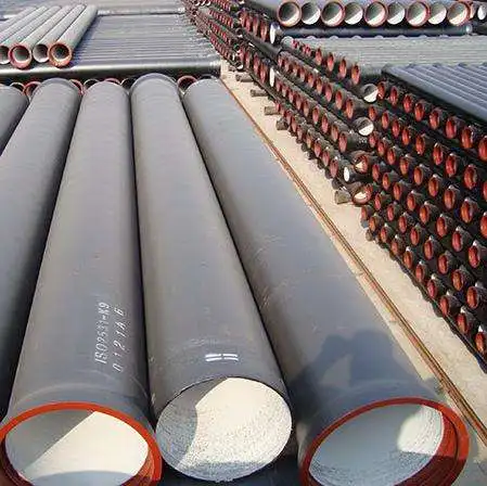 professional factory supply ISO2531  K7 K9 C30 C40  ductile iron water pipe drain sewer pipe