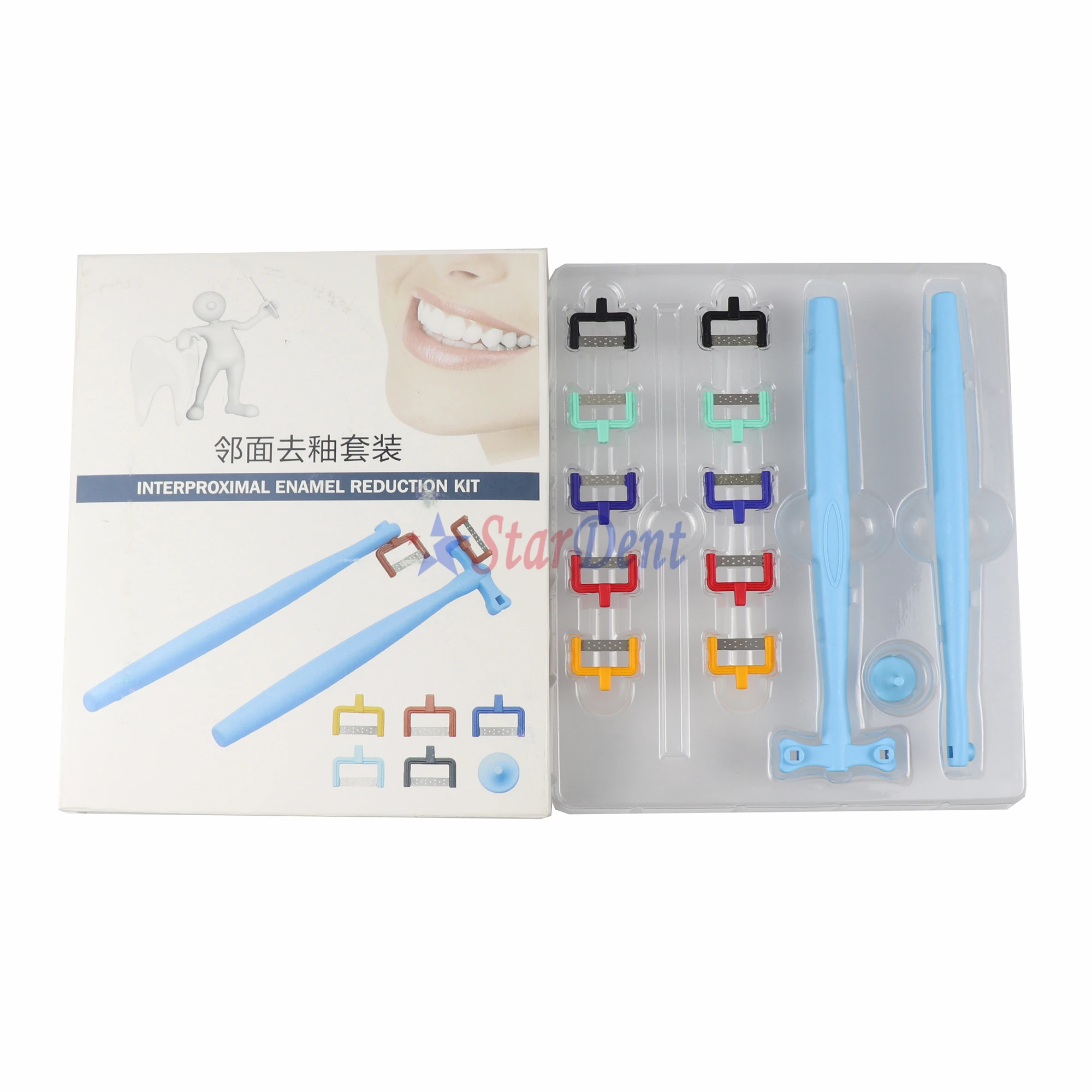 Стоматологический ортодонтический Полировальный Инструмент автоклавируемый IPR-полоска интерпроксимальный редукционный