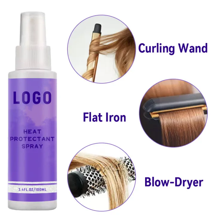OEM/ODM heat protectant spray for hair Private label heat protectant spray private label sheen heat protectant spray smells good