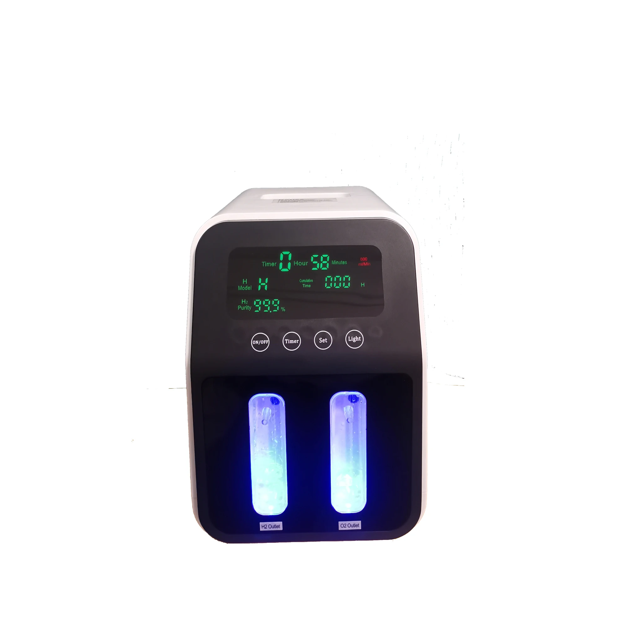 T-HO600 portable 600ml Molecular Hydrogen PEM water electrolysis hydrogen machine