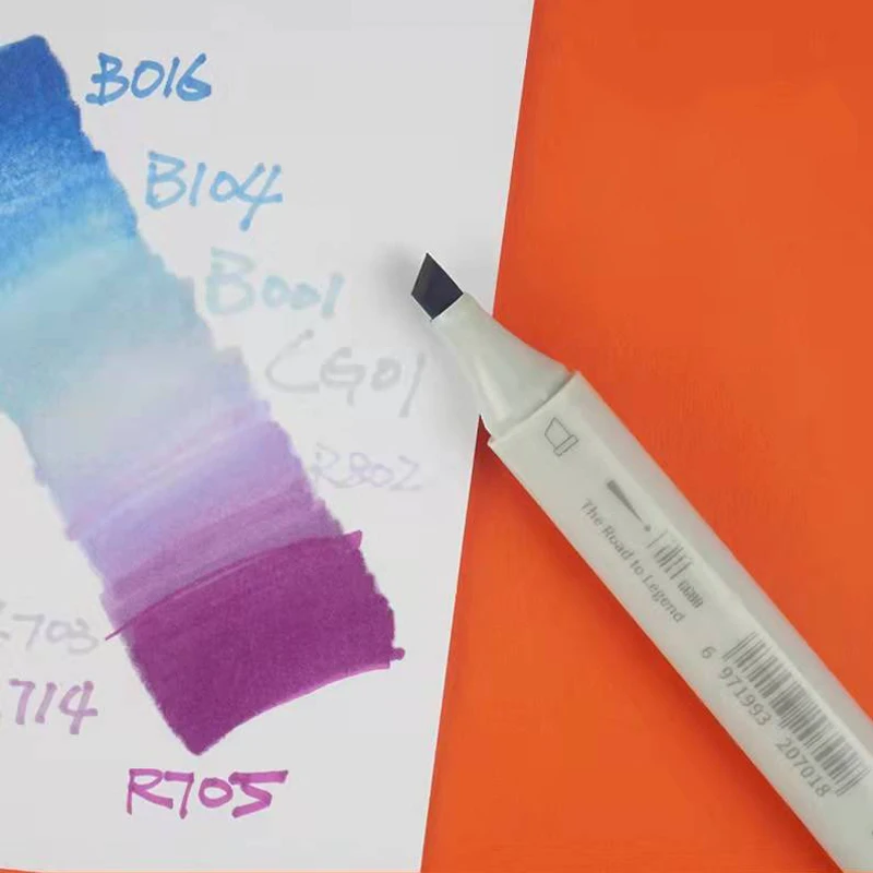 Professional Art Standard 169 Colors Double Headed Kids Drawing Mark Pen Set