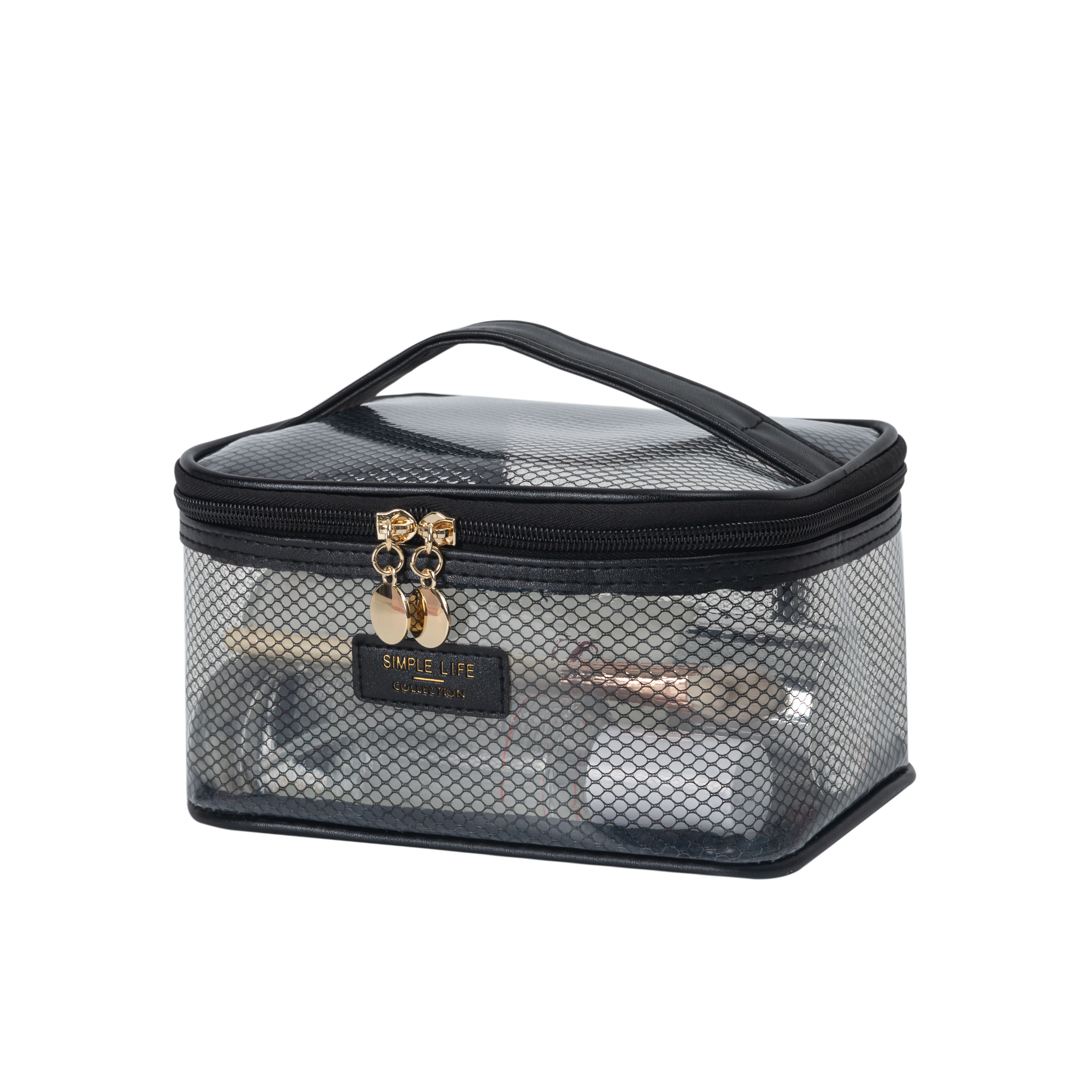 Новый продукт на заказ, дорожная прозрачная косметичка из пвх, голографическая косметичка