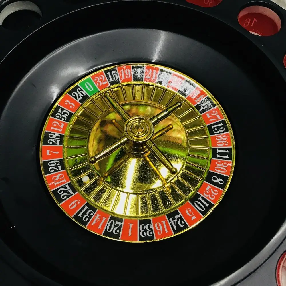 Drinking Game Glass Roulette Drinking Game Set include 2 Balls and 16 Glasses Casino Style Drinking Game