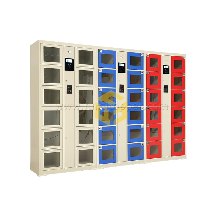Supermarket Smart Storage Locker Office Building Staff Locker School Smart Locker Studet Bag Cabinet