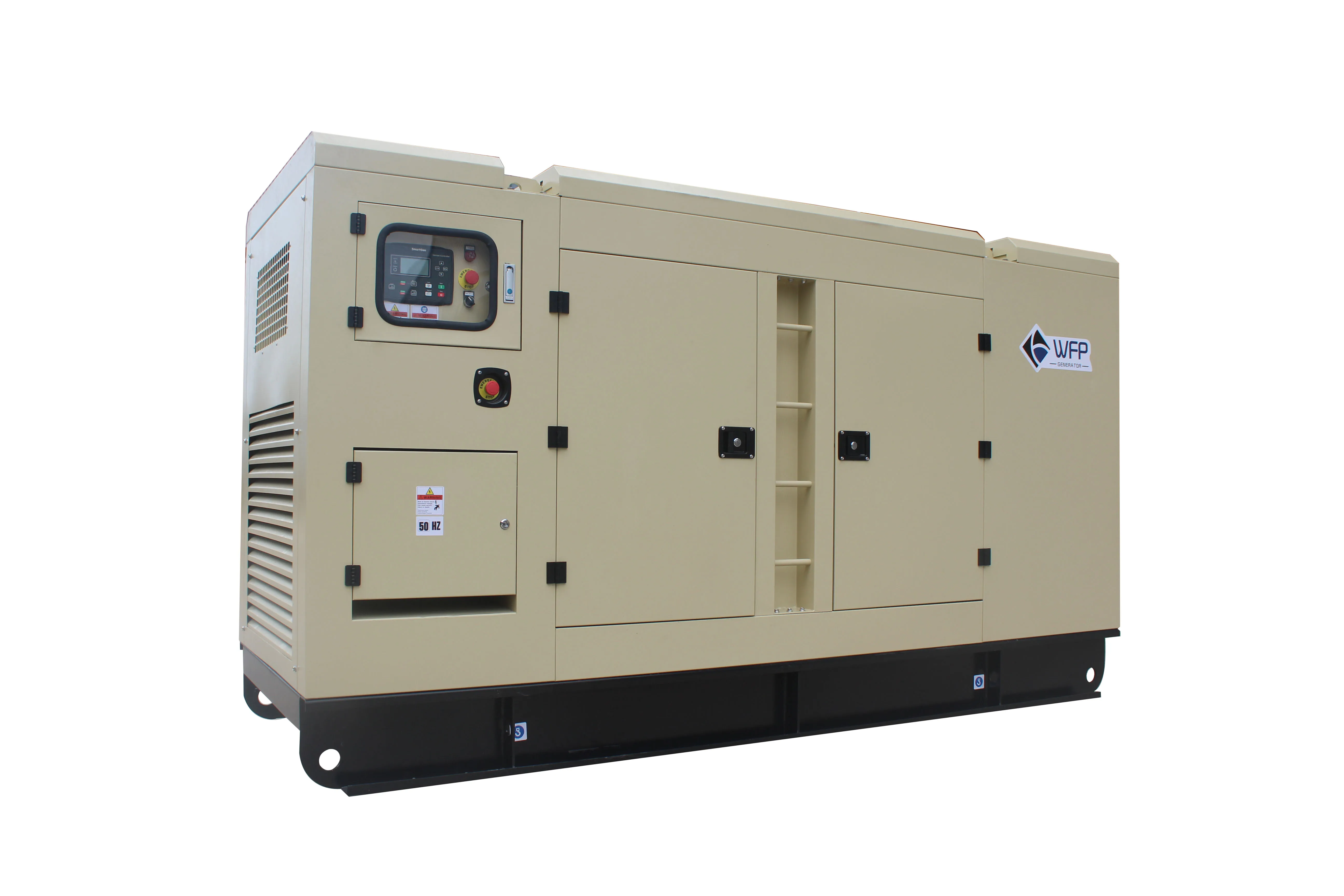 Silent high-quality 64KW diesel generator set single-phase three-phase brushless motor