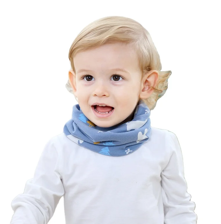 Детский зимний платок