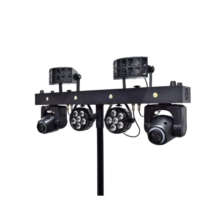 Vorlane Portable Dj Light Disco Set With Stand System Dj Equipment Gig Bar Lighting Move Gigbar Move For Party Wedding Stage