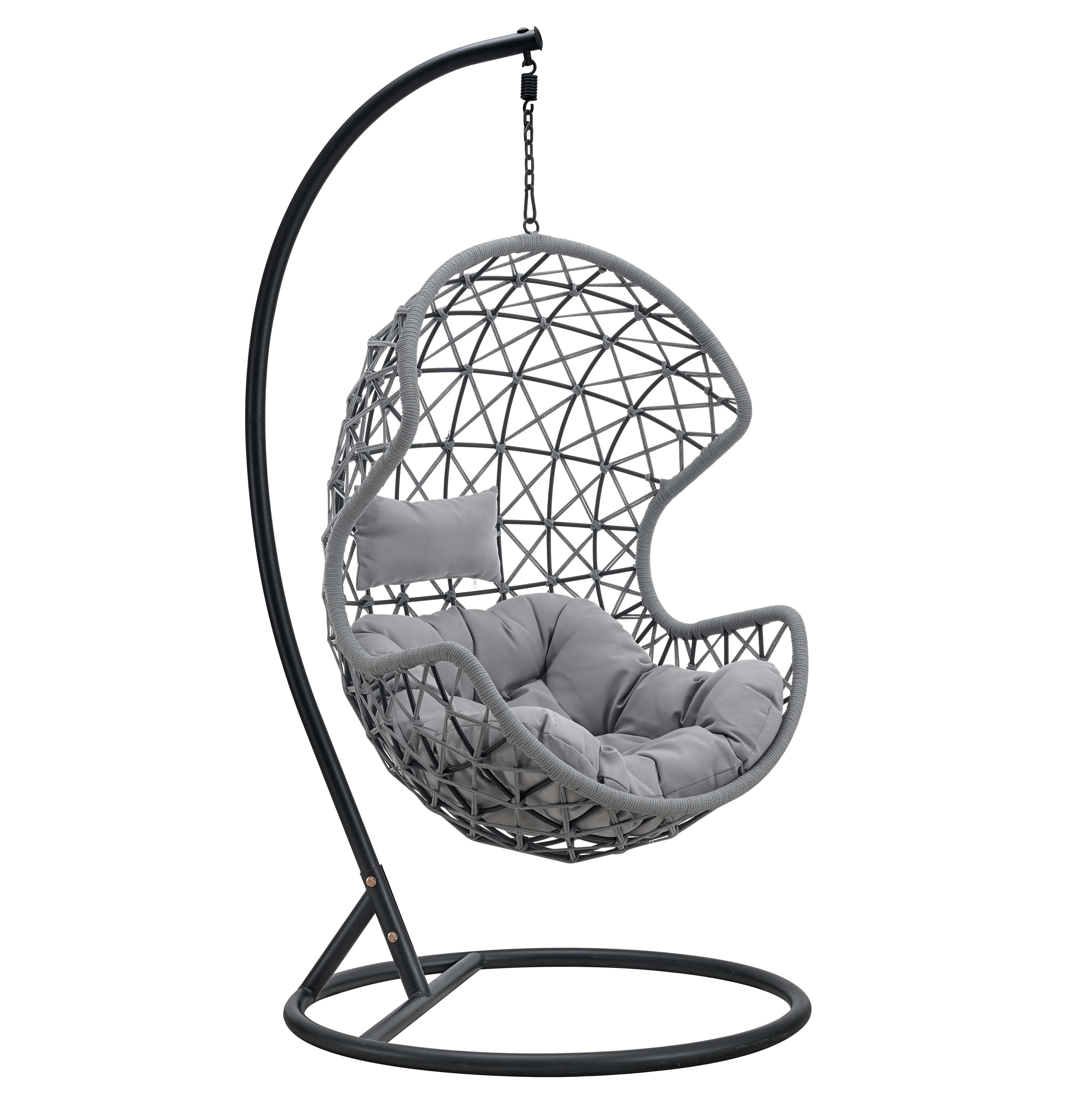 Лидер продаж, современная мебель, ротанговый стул для яиц, домашнее кресло для двора, подвесное кресло для яиц на балконе, уличное кресло для яиц