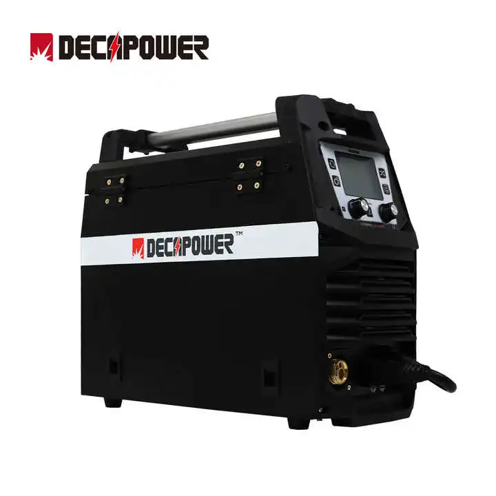 Decapower 7-in-1 230A Double Pulse MIG/MAG multi-process inverter welder for Aluminium welding