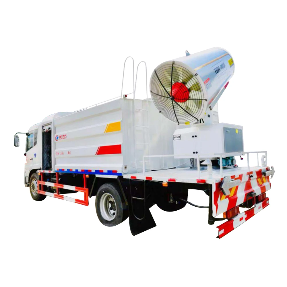 
wholesale water truck TDM-M08 multifunctional dust suppression vehicle with 80m sprayer 